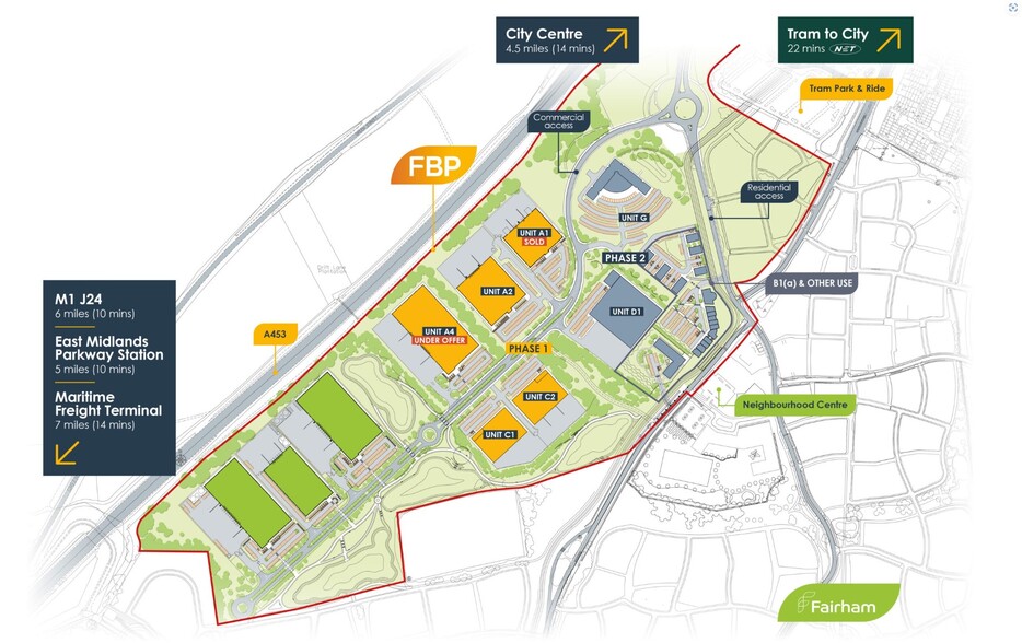 Foresters Av, Nottingham for sale - Site Plan - Image 2 of 2