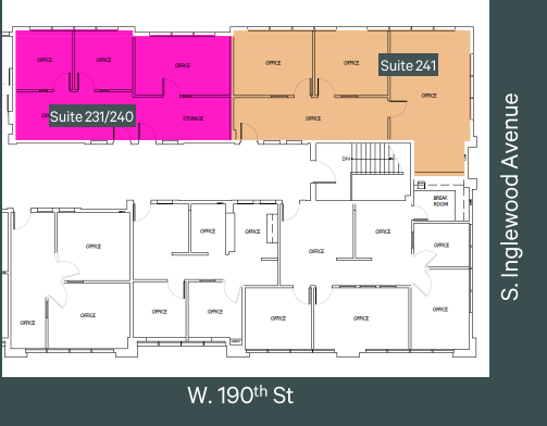 2615 190th St, Redondo Beach, CA for lease Floor Plan- Image 1 of 1