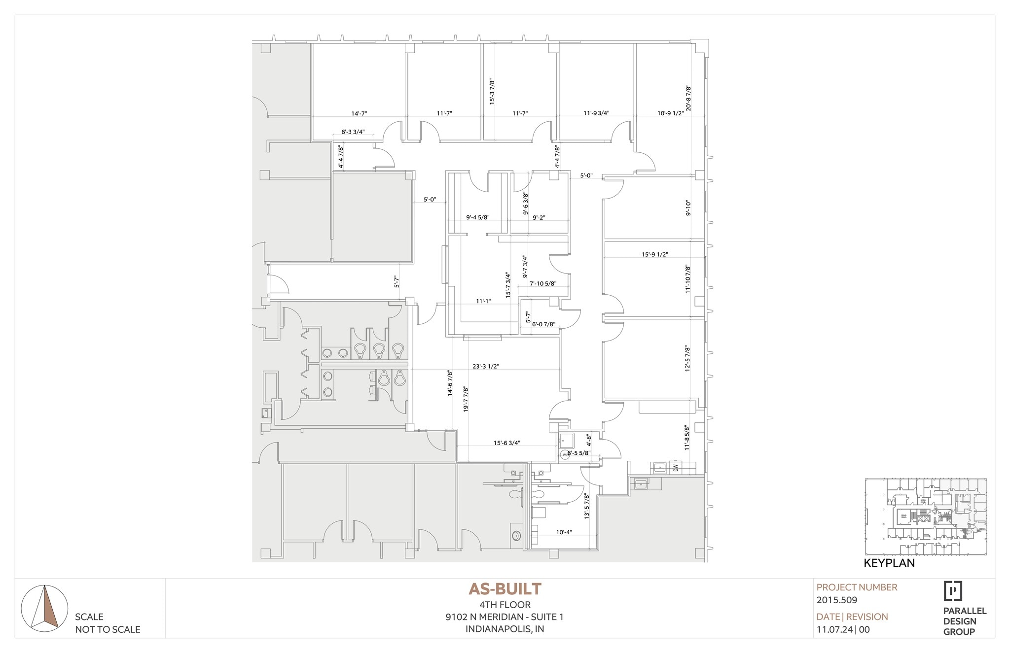 9102 N Meridian St, Indianapolis, IN for lease Site Plan- Image 1 of 1