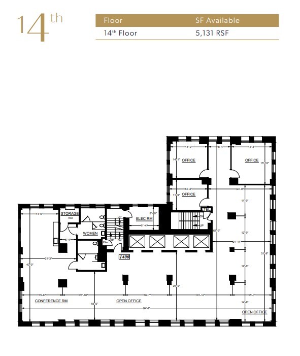 405 14th St, Oakland, CA for lease Floor Plan- Image 1 of 1