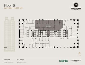 191 Peachtree St NE, Atlanta, GA for lease Floor Plan- Image 1 of 1