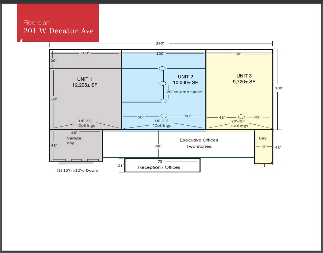 201 W Decatur Ave, Pleasantville, NJ for lease Floor Plan- Image 1 of 1