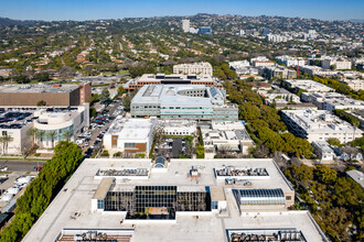 407 N Maple Dr, Beverly Hills, CA - aerial  map view