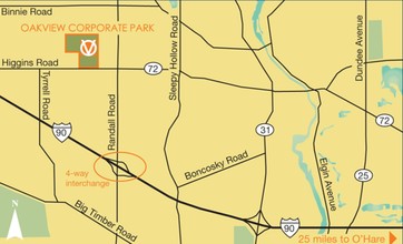 901-907 Wesemann Dr, West Dundee, IL - aerial  map view