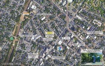 100 School St, Boston, MA - AERIAL map view - Image1
