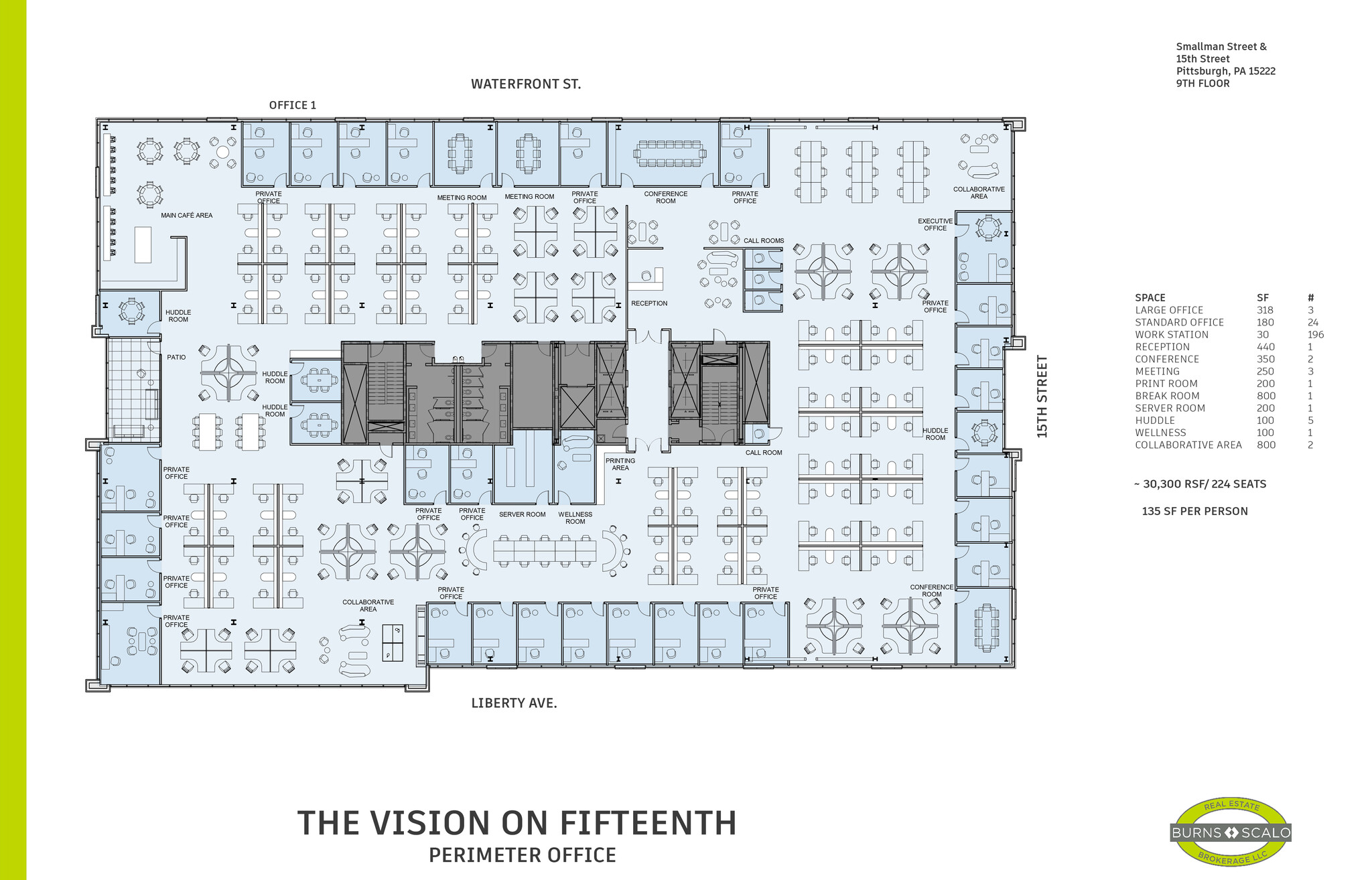 116 15th St, Pittsburgh, PA for lease Floor Plan- Image 1 of 3