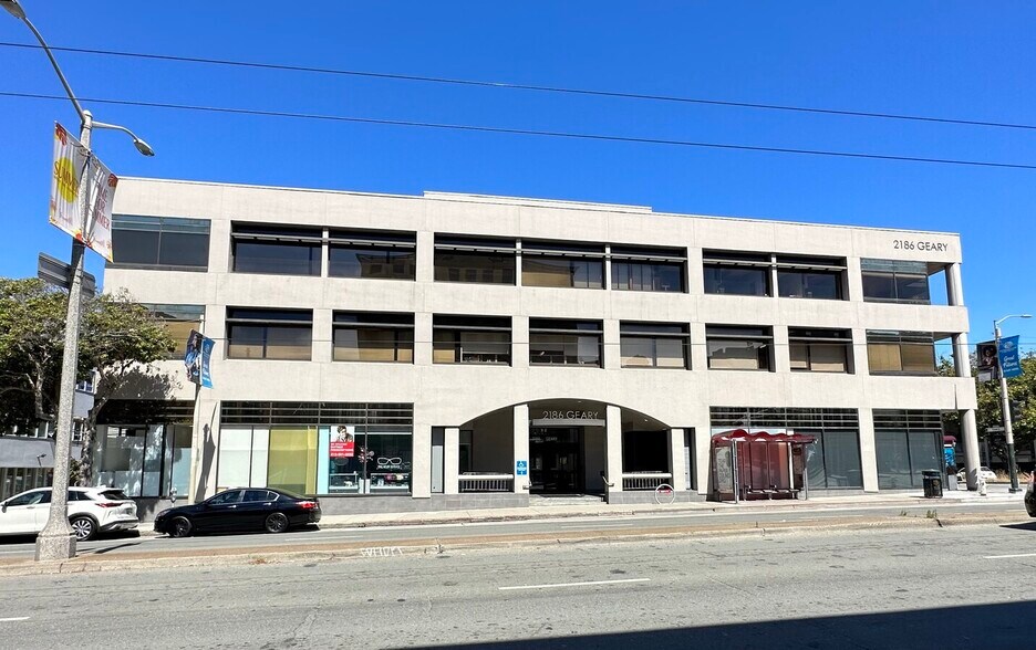 2186 Geary Blvd, San Francisco, CA 94115 Office/Medical for Lease