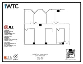 1 World Trade Ctr, Long Beach, CA for lease Floor Plan- Image 1 of 1