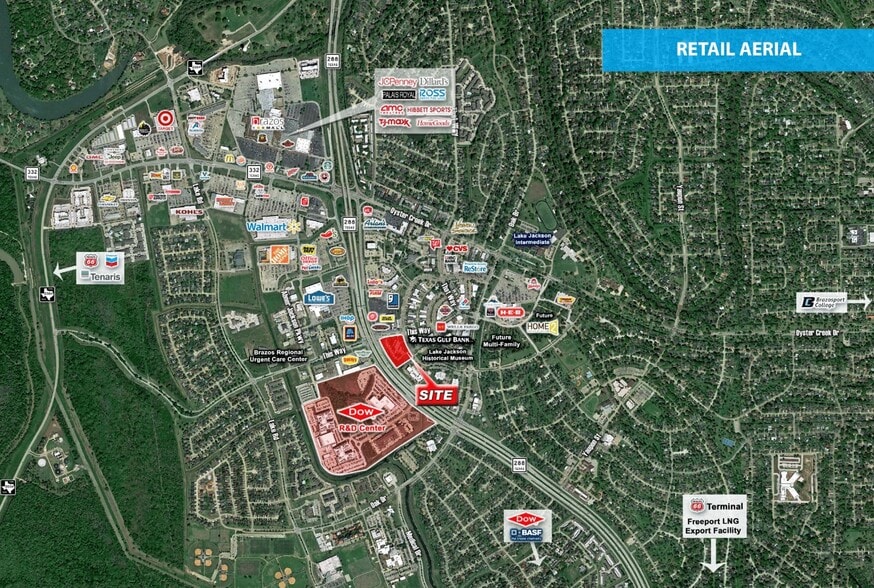 301 This Way St, Lake Jackson, TX for sale - Aerial - Image 2 of 13