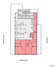 250 Broadway, New York, NY for lease Floor Plan- Image 2 of 2