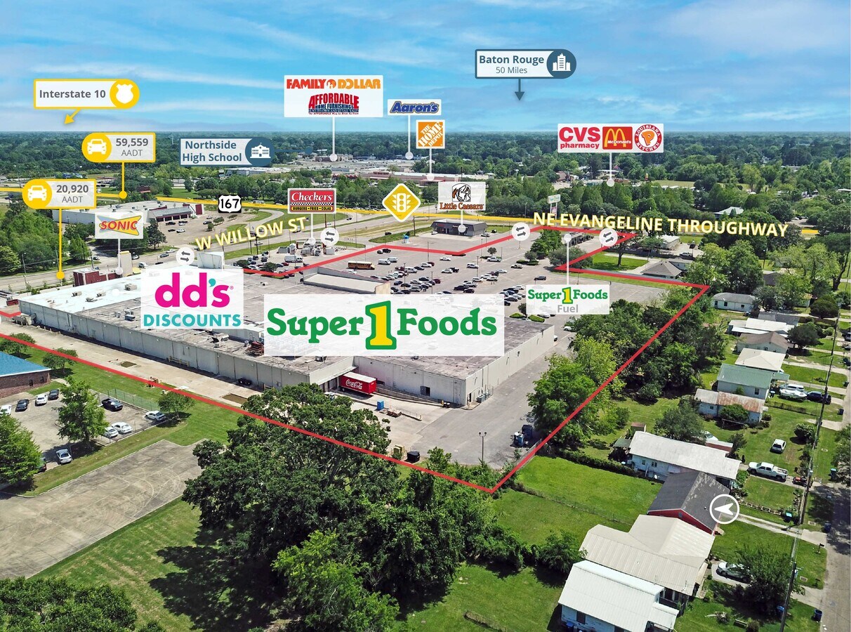 215 W Willow St, Lafayette, LA 70501 West Willow Shopping