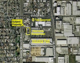 4511-4527 Staunton Ave, Los Angeles, CA - aerial  map view