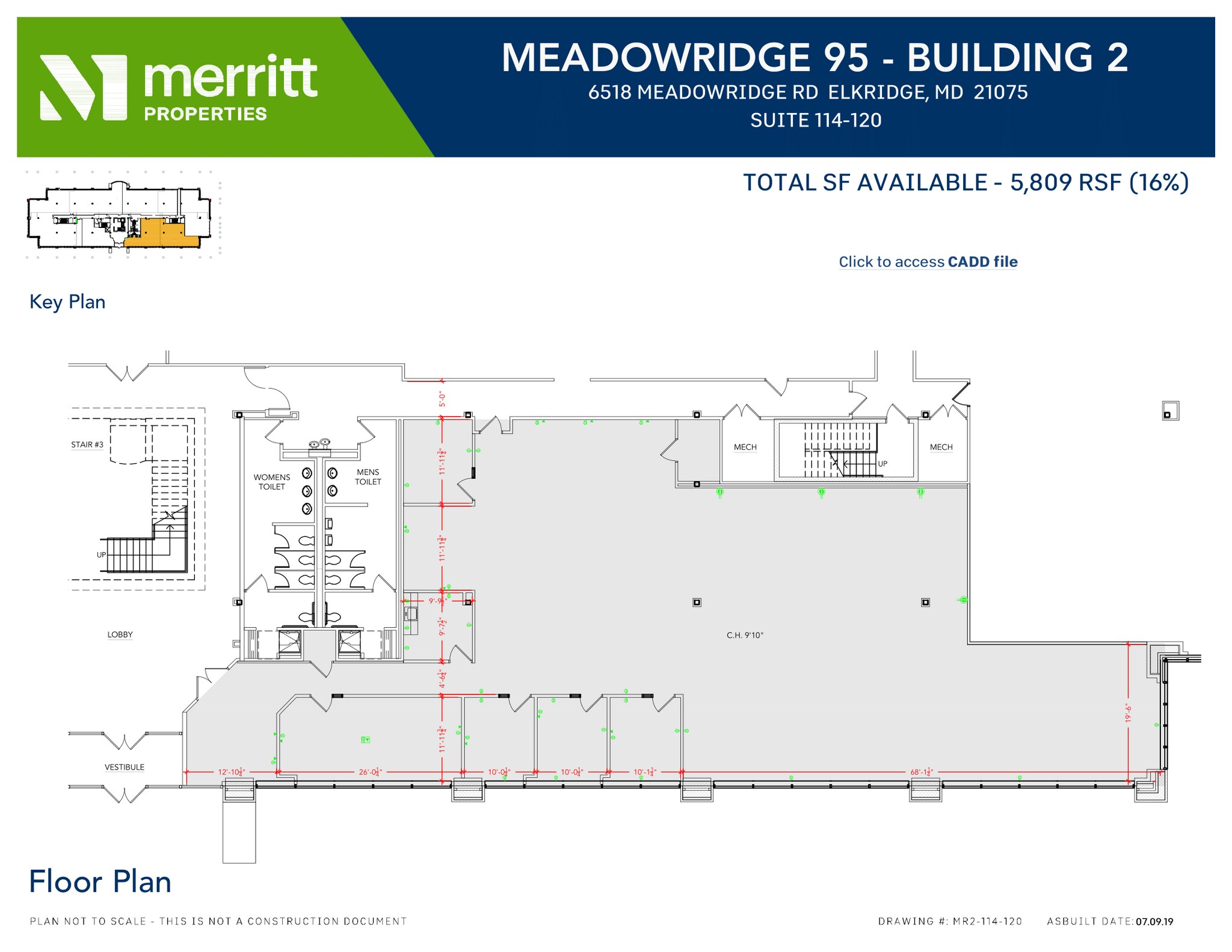 6518 Meadowridge Rd, Elkridge, MD for lease Floor Plan- Image 1 of 4