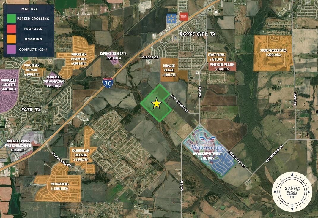 Royse City Tx Map Elm Grove Rd @ Parker Road, Royse City, Tx 75189 - Parker Crossing | Loopnet