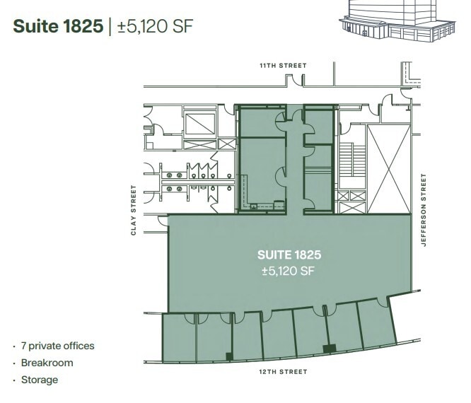 555 12th St, Oakland, CA for lease Floor Plan- Image 1 of 1