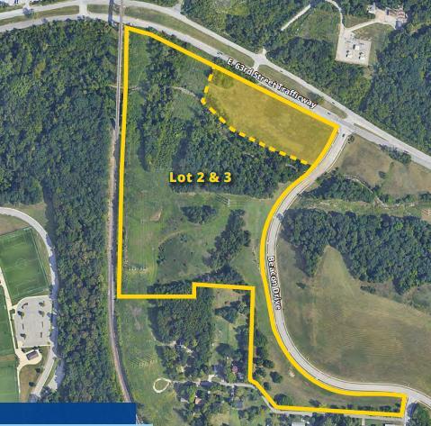 SWC E. 63rd Street Trafficway & Beacon Dr, Kansas City, MO for sale - Aerial - Image 1 of 1