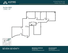 770 S Post Oak Ln, Houston, TX for lease Floor Plan- Image 1 of 2