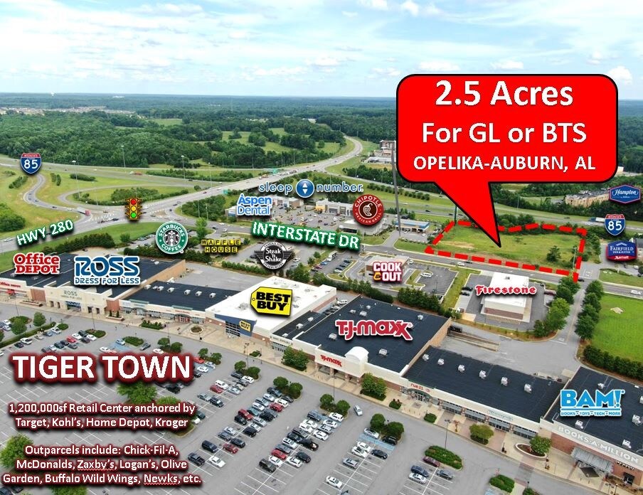 Interstate Dr, Opelika, AL 36801 Land for Sale