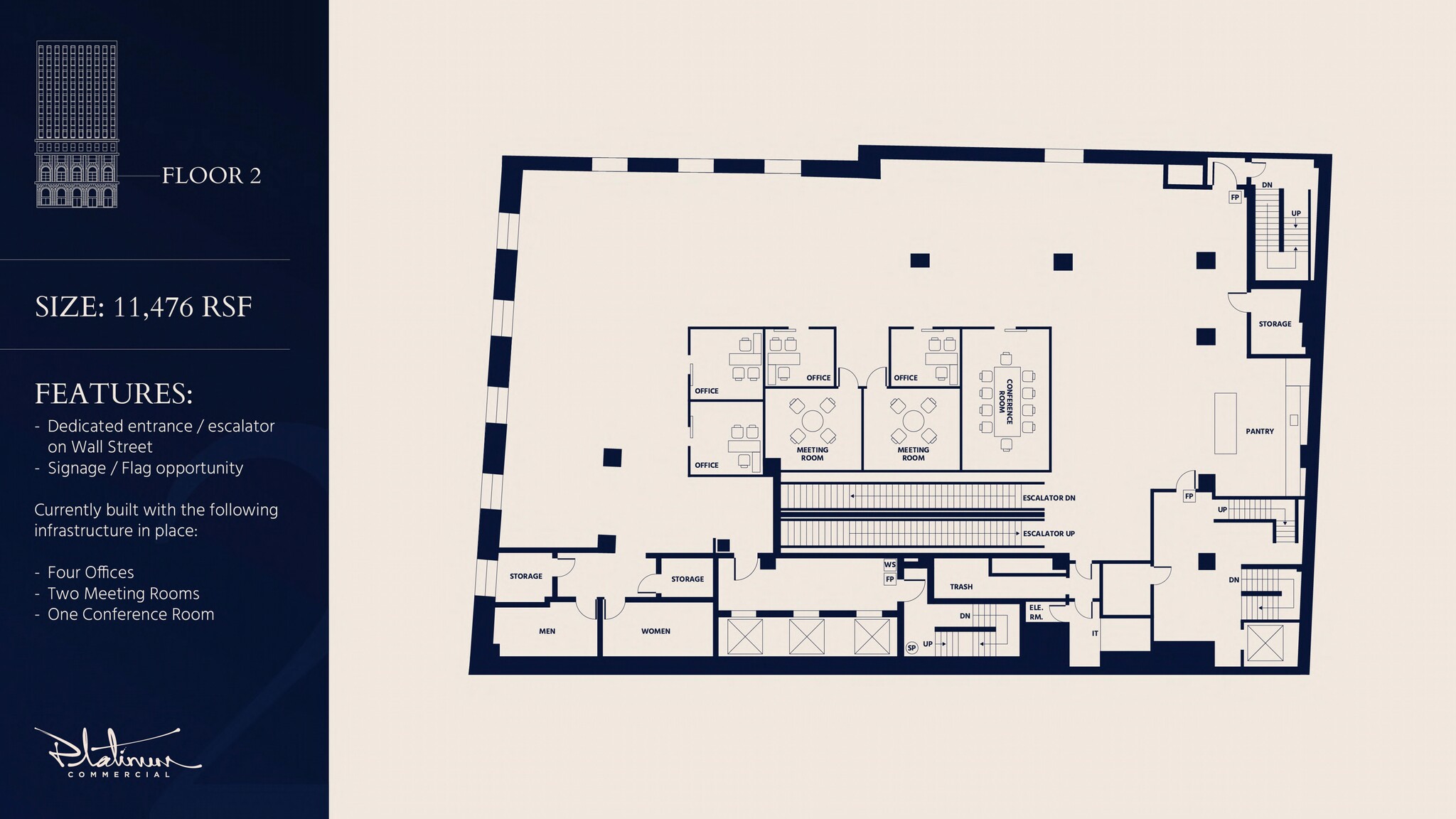 30 Wall St, New York, NY for lease Floor Plan- Image 1 of 7