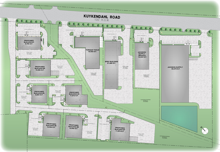 22619 Kuykendahl Rd, Spring, TX for lease - Site Plan - Image 1 of 12