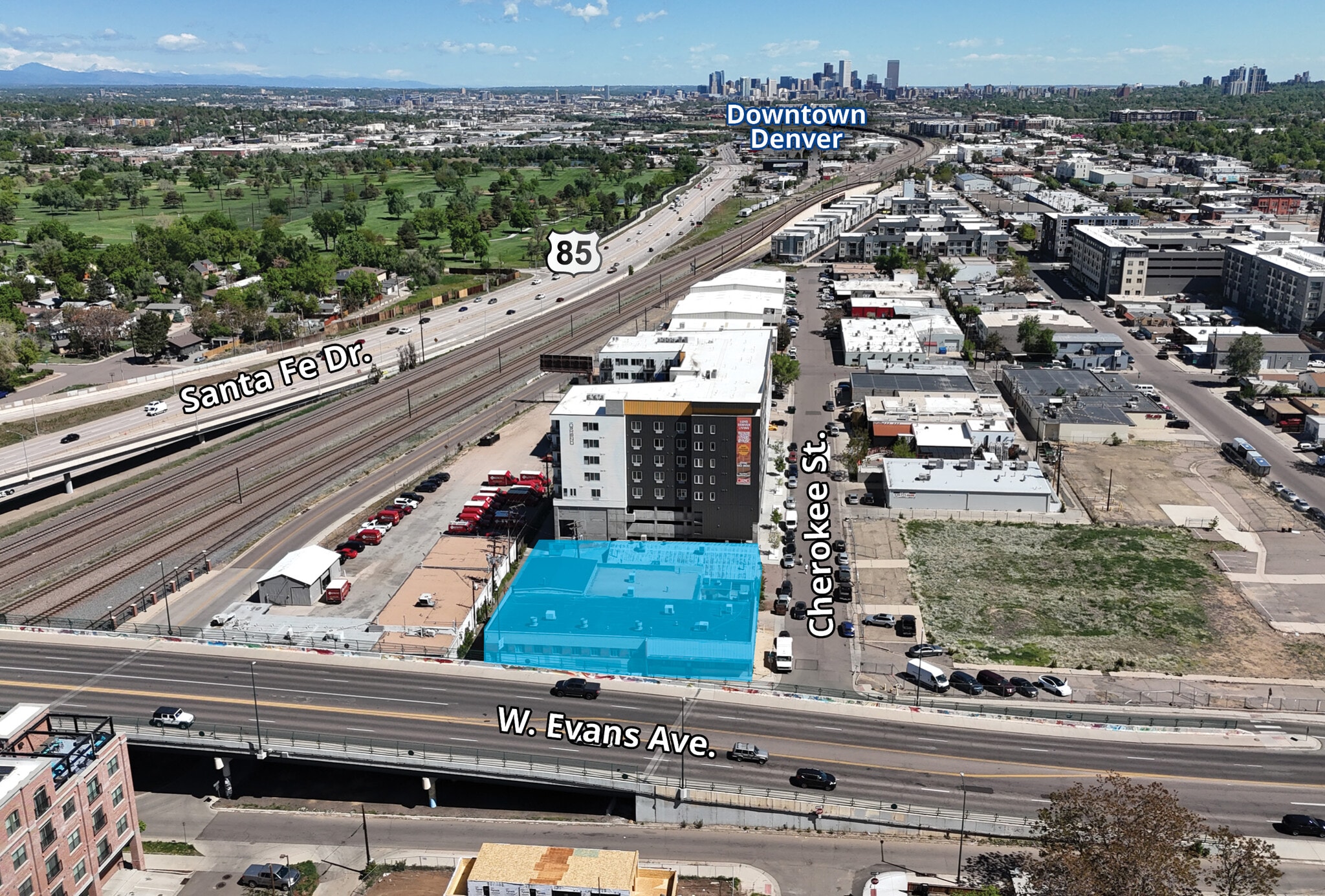 303 W Evans Ave, Denver, CO for lease Building Photo- Image 1 of 4