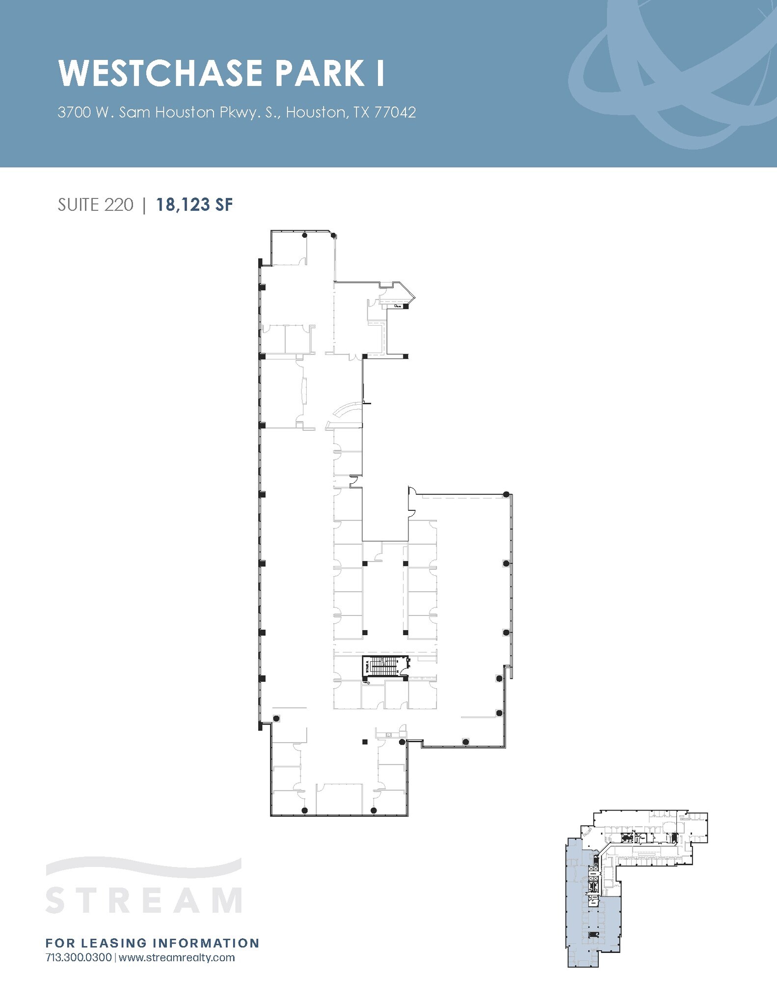 3700 W Sam Houston Pky S, Houston, TX for lease Floor Plan- Image 1 of 1