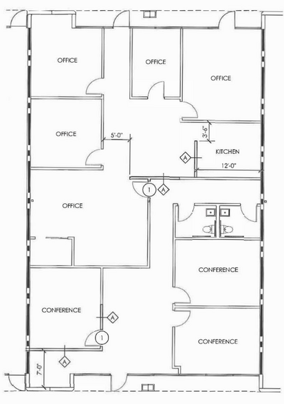 715 Discovery Blvd, Cedar Park, TX for lease - Floor Plan - Image 2 of 8