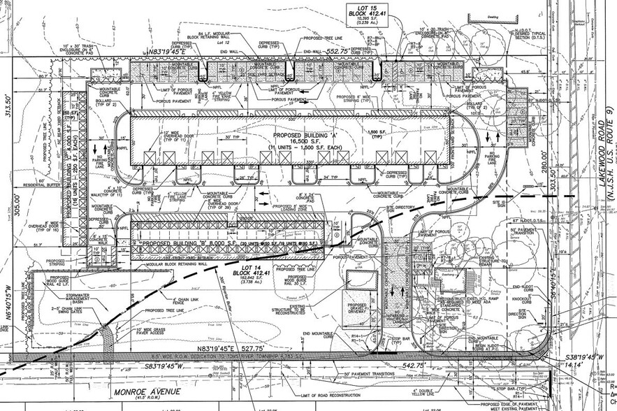 1472 Route 9, Toms River, NJ for sale - Site Plan - Image 1 of 2