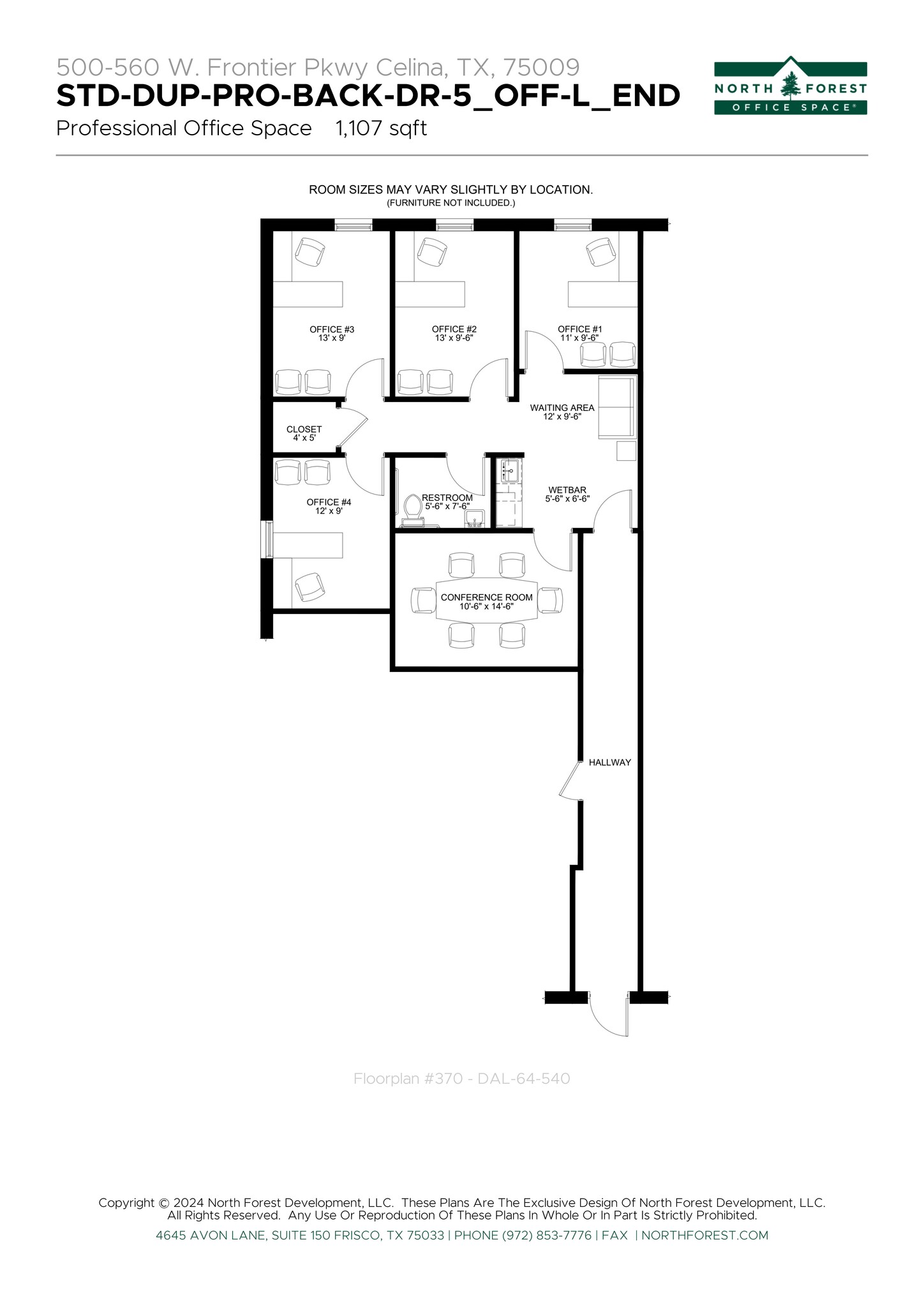 560 W Frontier Pky, Celina, TX for lease Site Plan- Image 1 of 3