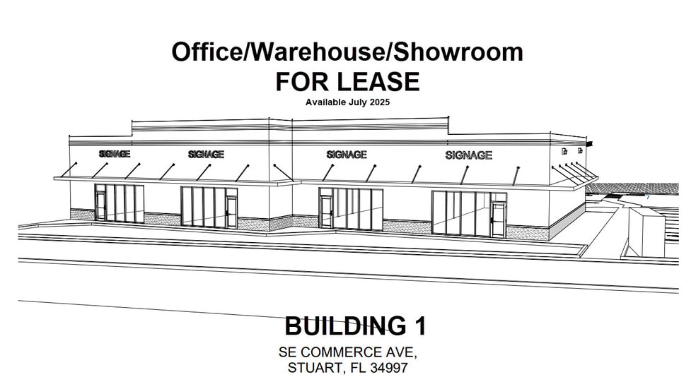 3931 SE Commerce Ave, Stuart, FL for lease - Building Photo - Image 3 of 6