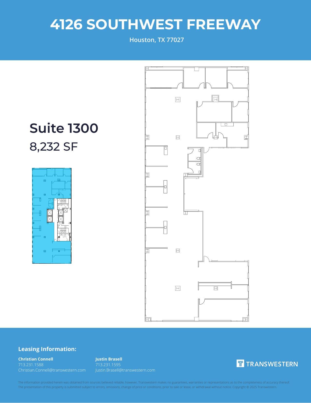 4126 Southwest Fwy, Houston, TX for lease Floor Plan- Image 1 of 1