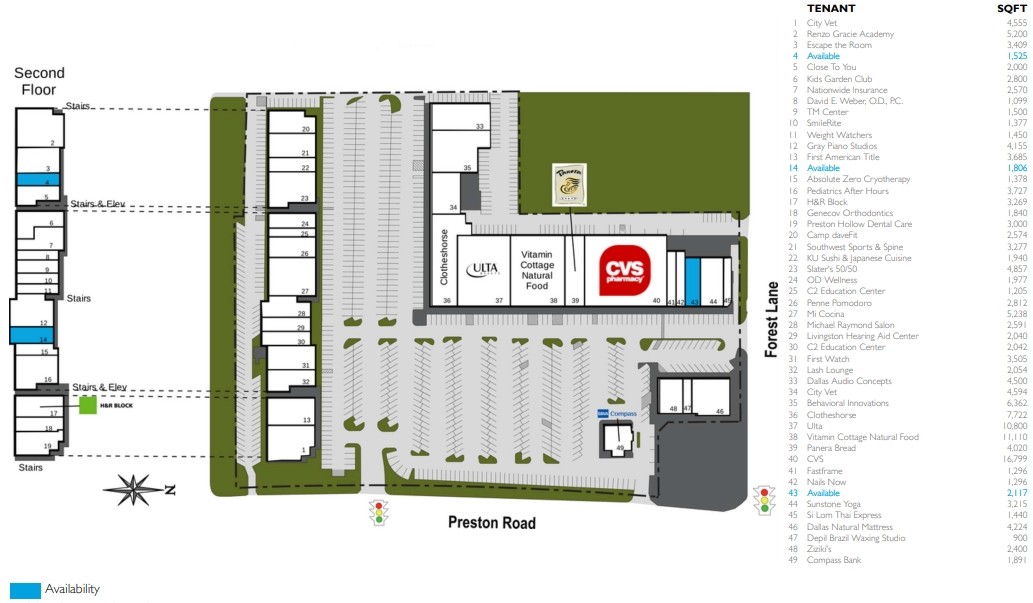 11561-11661 Preston Rd, Dallas, TX, 75230 - Retail Space For Lease ...