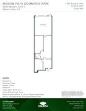 23392 Madero, Mission Viejo, CA for lease Floor Plan- Image 1 of 1