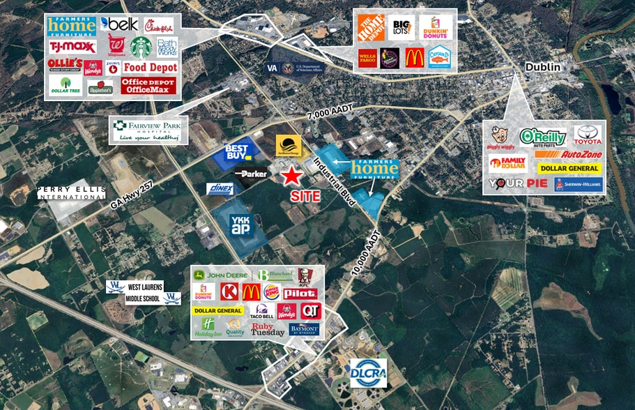 209 Laurens Industrial Blvd, Dublin, GA for sale - Building Photo - Image 3 of 3