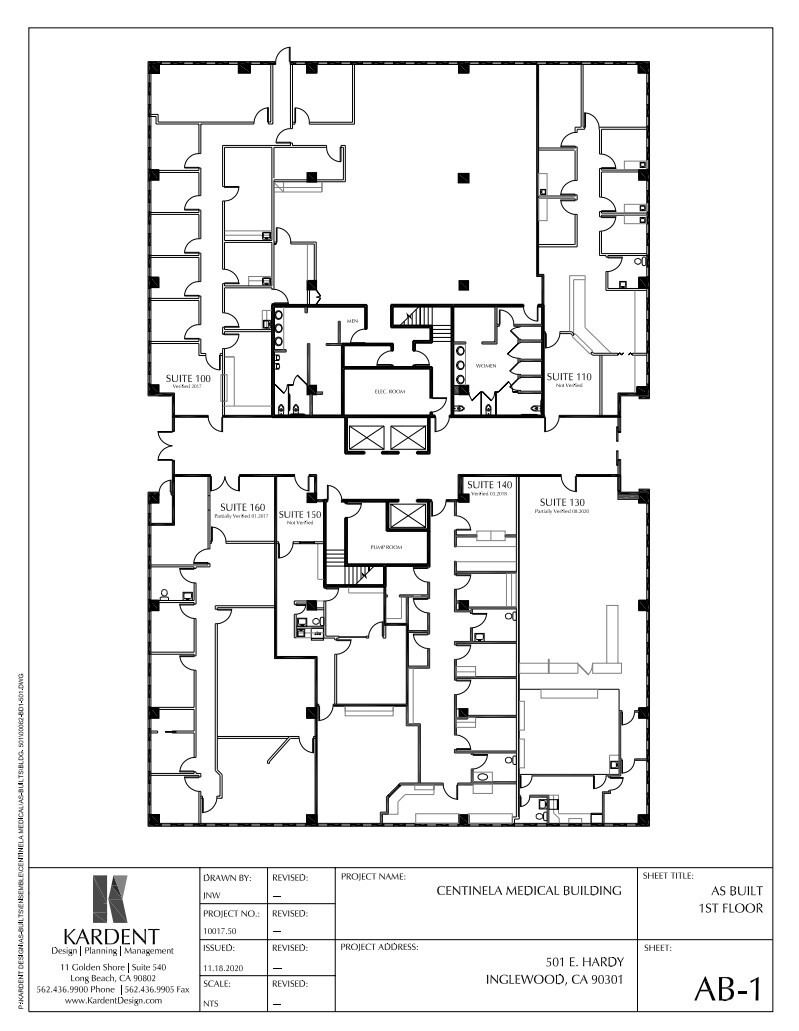 501 E Hardy St, Inglewood, CA for lease Floor Plan- Image 1 of 1