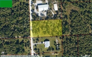 1500 Rock Rd, Naples, FL - Aerial map view