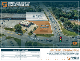 Signalized Corner Development Site - Convenience Store