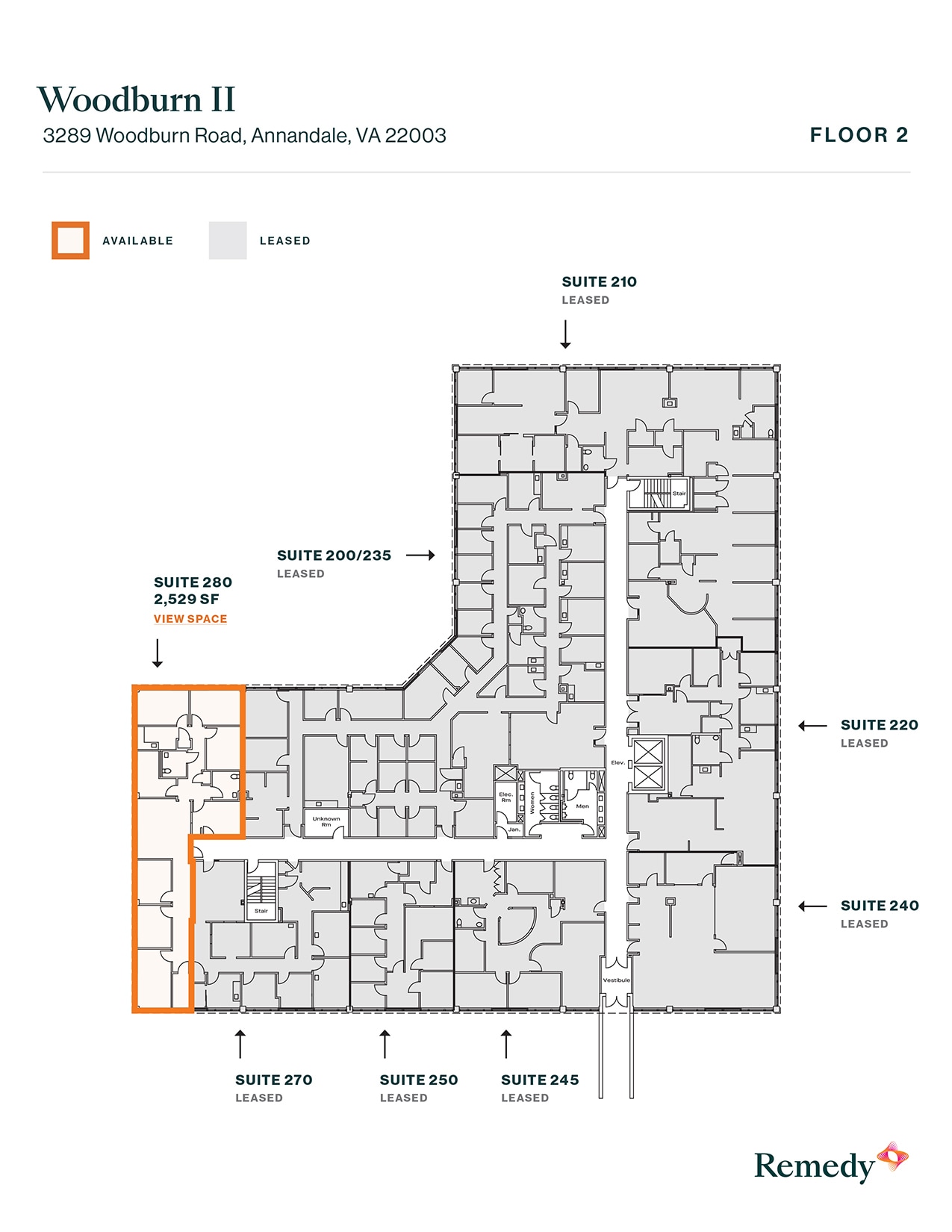3289 Woodburn Rd, Annandale, VA for lease Floor Plan- Image 1 of 1
