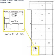 Beltway 8 @ JFK Blvd, Houston, TX for lease Floor Plan- Image 2 of 5