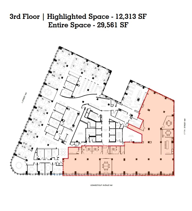 1025 Connecticut Ave NW, Washington, DC for lease Floor Plan- Image 1 of 1