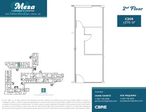 1930 S Alma School Rd, Mesa, AZ for lease Floor Plan- Image 1 of 2