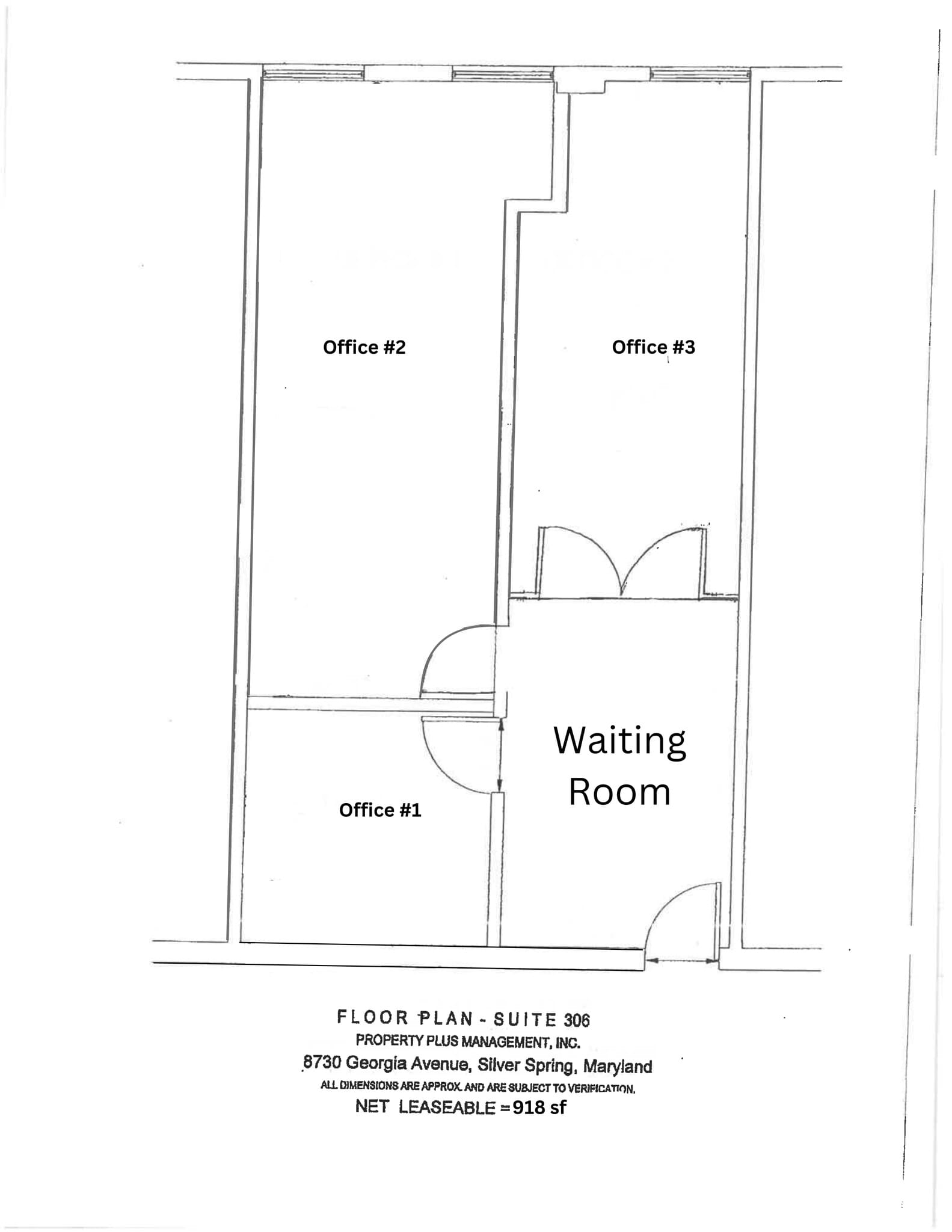 8730 Georgia Ave, Silver Spring, MD for lease Site Plan- Image 1 of 8