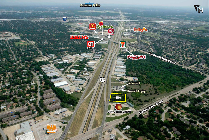 514-518 E US Highway 67, Duncanville, TX for sale - Building Photo - Image 1 of 1