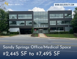 Sandy Springs Office/Medical Space | Lease - Life Science