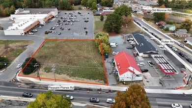 3840 Pleasant Plains Rd, Matthews, NC - AERIAL  map view - Image1