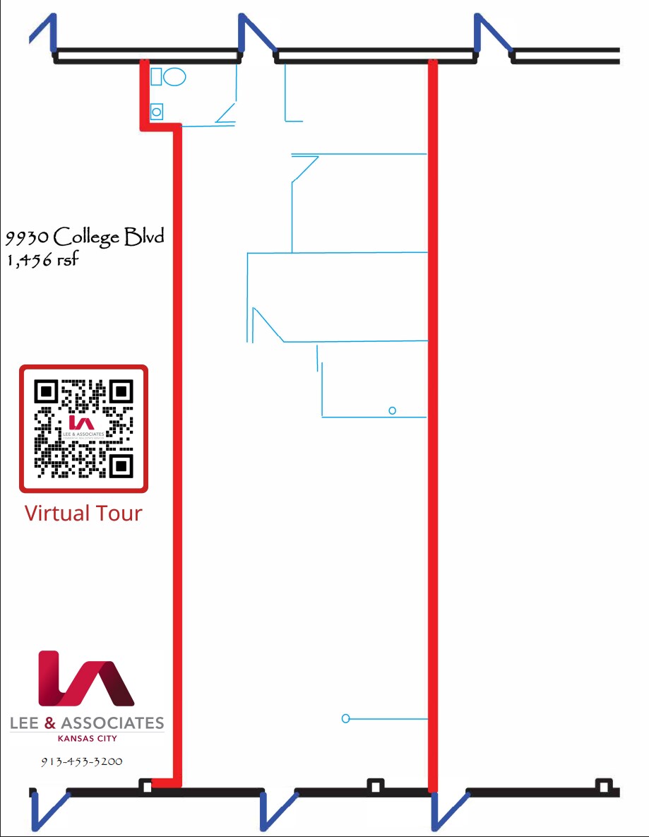 9906-9950 College Blvd, Overland Park, KS for lease Floor Plan- Image 1 of 1
