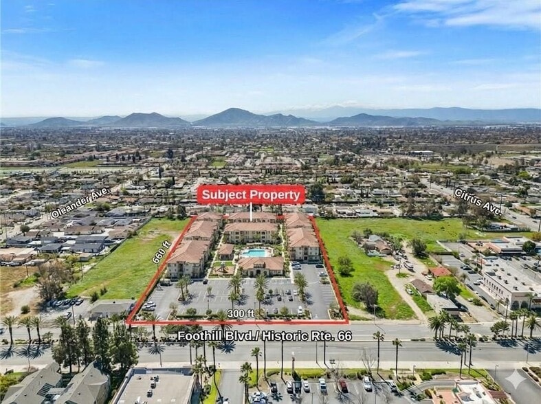 16203 Foothill Blvd, Fontana, CA for sale - Building Photo - Image 3 of 11