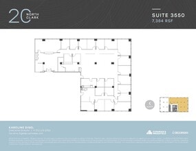 20 N Clark St, Chicago, IL for lease Floor Plan- Image 1 of 1