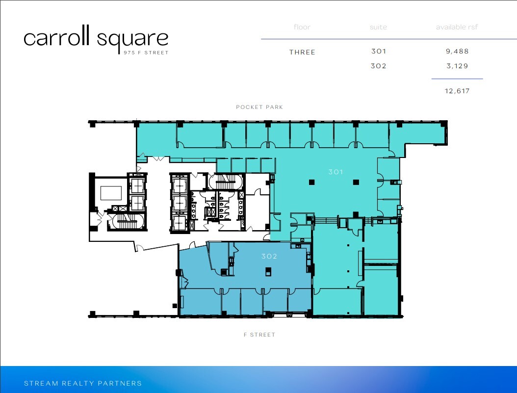 975 F St NW, Washington, DC for lease Floor Plan- Image 1 of 1