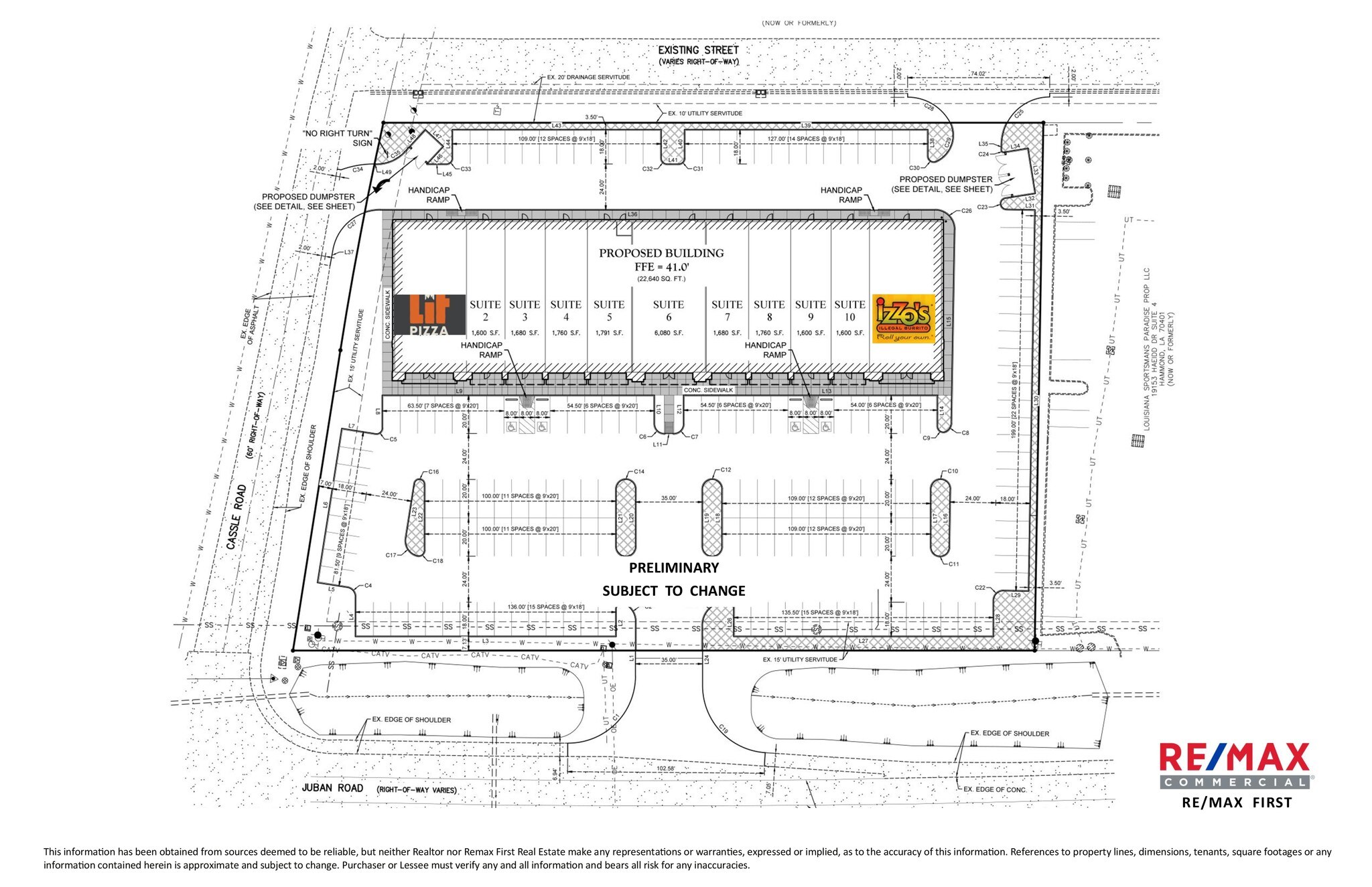 27800 Juban Rd, Denham Springs, LA for sale Plat Map- Image 1 of 1